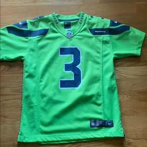 Russel wilson color rush jersey